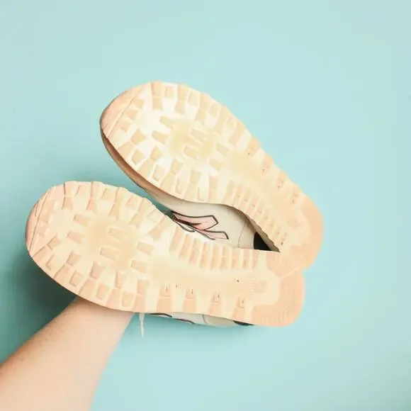 New Balance 515 Knit Pink Cream Sneakers Size 11 Retro Athlethic Y2K - Picture 6 of 8